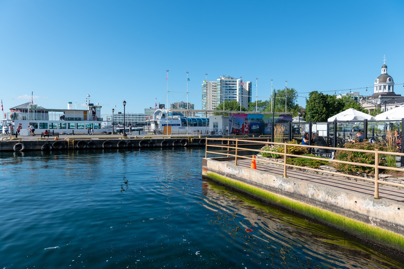 Illustration for article titled HMCS Oriole at Crawford Wharf in Downtown Kingston